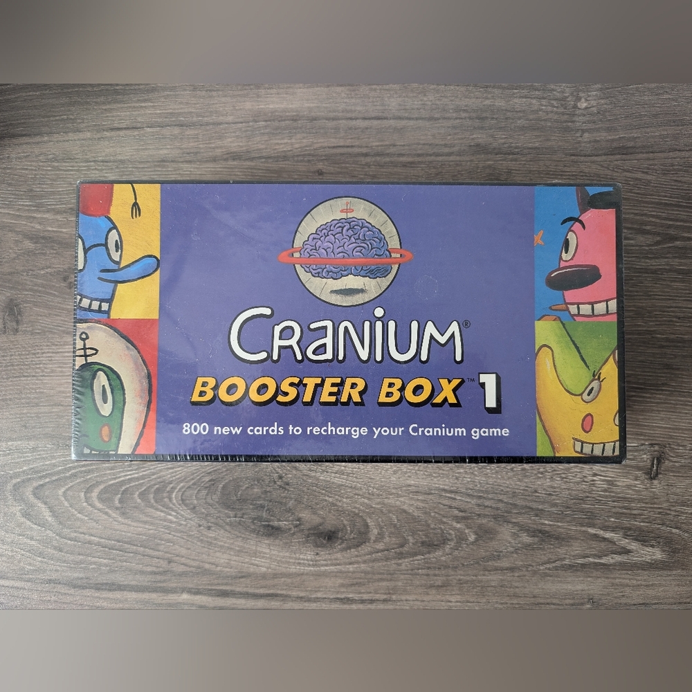 3 For $12 Clearance‎ Cranium Booster Box 1- Unopened, Brand New